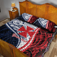 Kingdom of Uvea 1860-1886 Personalized Quilt Bed Set Wallis and Futuna Polynesian Tribal Pattern