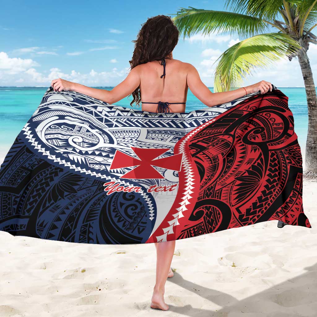Kingdom of Uvea 1860-1886 Personalized Sarong Wallis and Futuna Polynesian Tribal Pattern