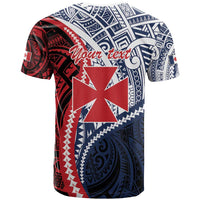 Kingdom of Uvea 1860-1886 Personalized T Shirt Wallis and Futuna Polynesian Tribal Pattern