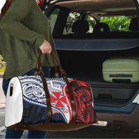 Kingdom of Uvea 1860-1886 Personalized Travel Bag Wallis and Futuna Polynesian Tribal Pattern - Polynesian Pride