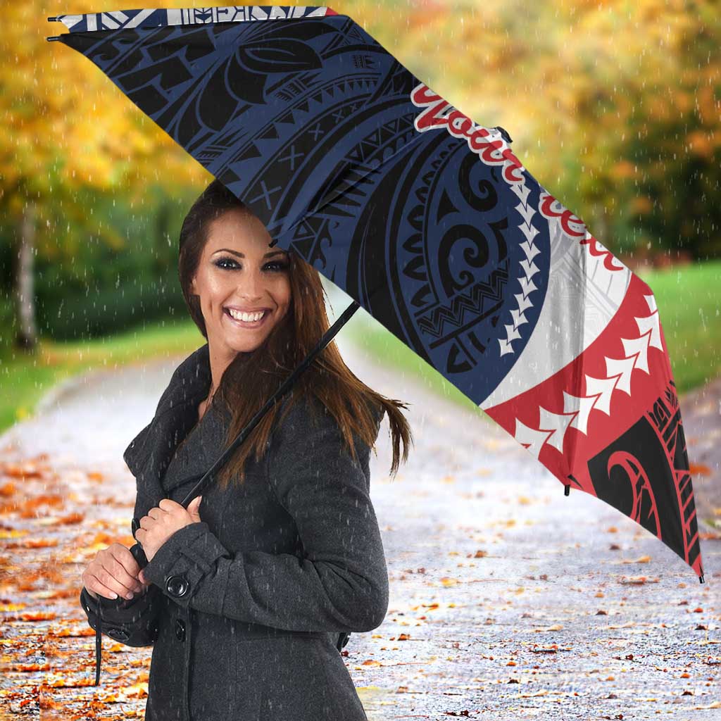 Kingdom of Uvea 1860-1886 Personalized Umbrella Wallis and Futuna Polynesian Tribal Pattern - Polynesian Pride