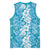 Hawaiian Lei Day Basketball Jersey Blue Hibiscus Flowers Lei Art - Polynesian Pride