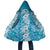 Hawaiian Lei Day Cloak Blue Hibiscus Flowers Lei Art - Polynesian Pride