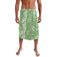 Hawaiian Lei Day Lavalava Green Hibiscus Flowers Lei Art