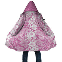 Hawaiian Lei Day Cloak Pink Hibiscus Flowers Lei Art - Polynesian Pride