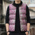 Hawaiian Lei Day Sleeveless Puffer Jacket Pink Hibiscus Flowers Lei Art - Polynesian Pride