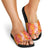 Hawaiian Lei Day Slide Sandals Red Hibiscus Flowers Lei Art - Polynesian Pride