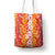 Hawaiian Lei Day Tote Bag Red Hibiscus Flowers Lei Art - Polynesian Pride