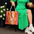 Hawaiian Lei Day Tote Bag Red Hibiscus Flowers Lei Art - Polynesian Pride
