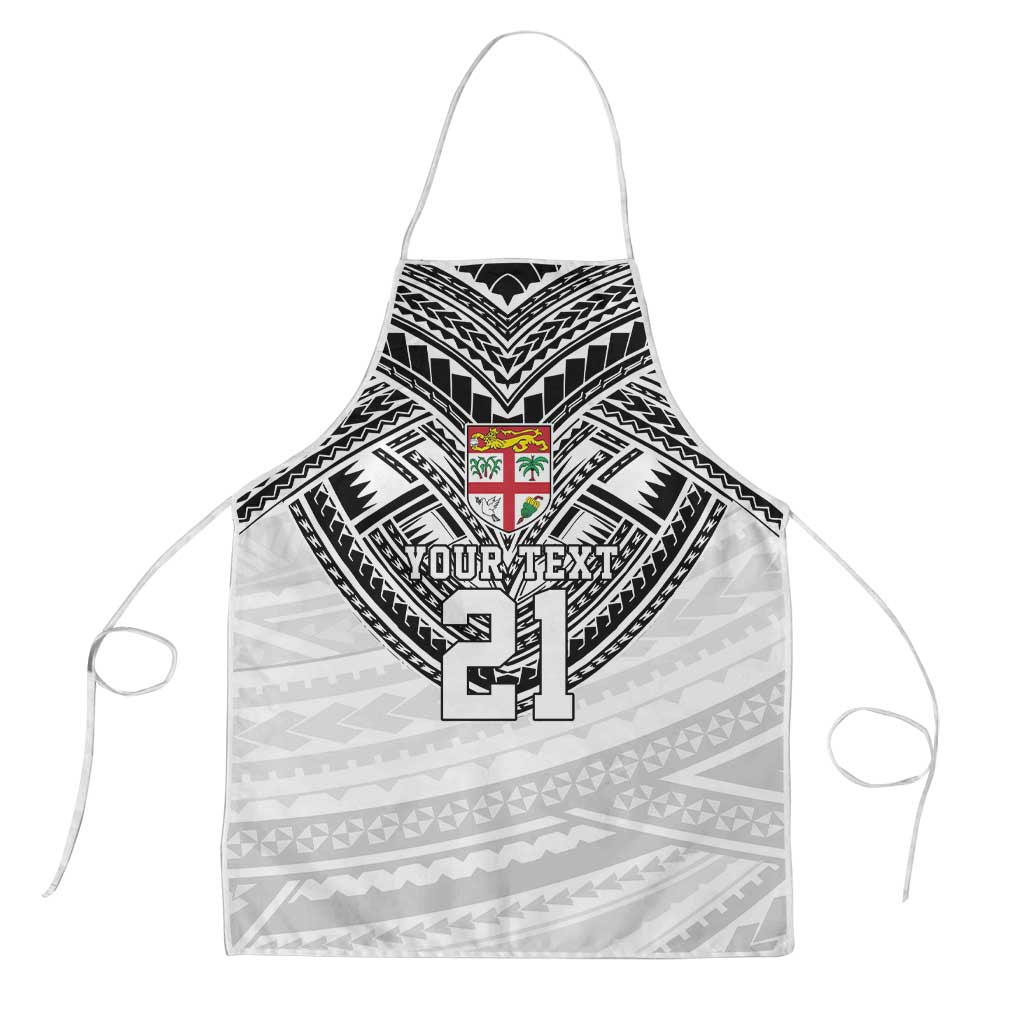 Flying Fijians Pacific Fiji Rugby Custom Apron Polynesian Pattern - Polynesian Pride