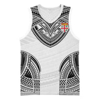 Flying Fijians Pacific Fiji Rugby Custom Basketball Jersey Polynesian Pattern - Polynesian Pride