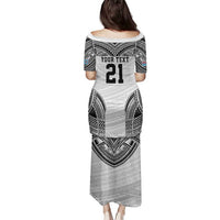 Flying Fijians Pacific Fiji Rugby Custom Family Matching Puletasi and Hawaiian Shirt Polynesian Pattern