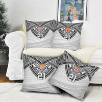 Flying Fijians Pacific Fiji Rugby Custom Pillow Cover Polynesian Pattern - Polynesian Pride
