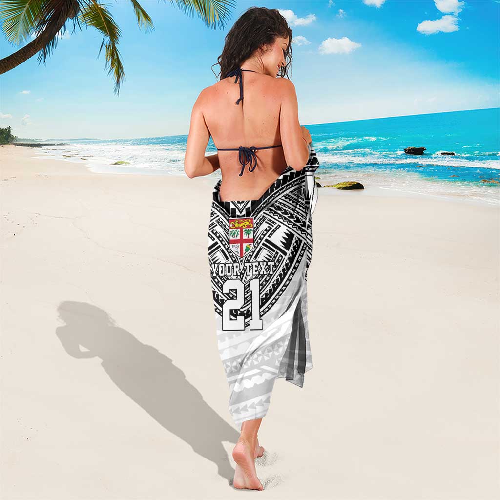 Flying Fijians Pacific Fiji Rugby Custom Sarong Polynesian Pattern
