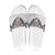 Flying Fijians Pacific Fiji Rugby Custom Slide Sandals Polynesian Pattern - Polynesian Pride