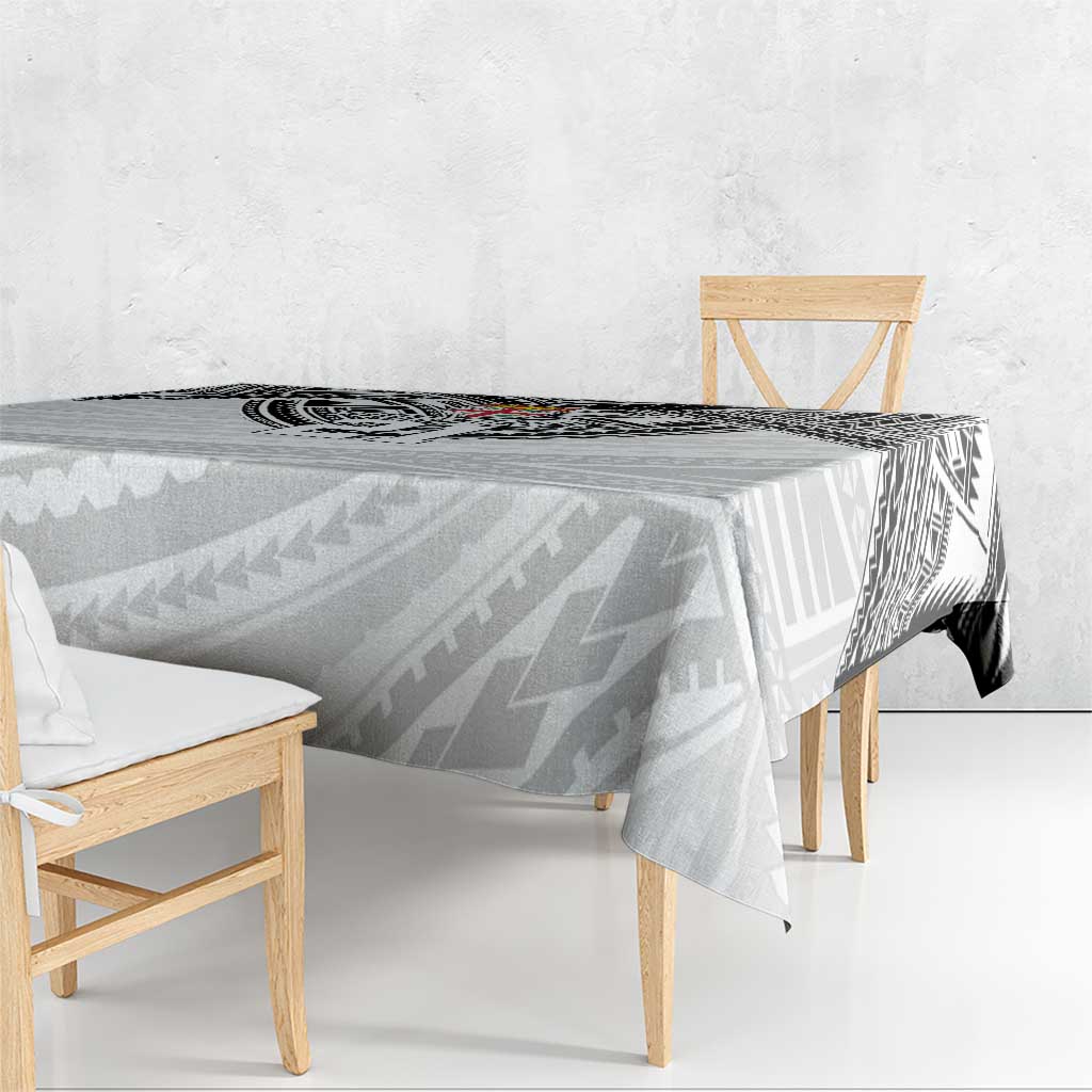 Flying Fijians Pacific Fiji Rugby Custom Tablecloth Polynesian Pattern