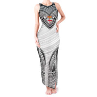 Flying Fijians Pacific Fiji Rugby Custom Tank Maxi Dress Polynesian Pattern