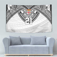 Flying Fijians Pacific Fiji Rugby Custom Tapestry Polynesian Pattern