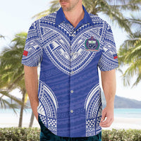 Manu Samoa Pacific Samoa Rugby Custom Hawaiian Shirt Polynesian Pattern