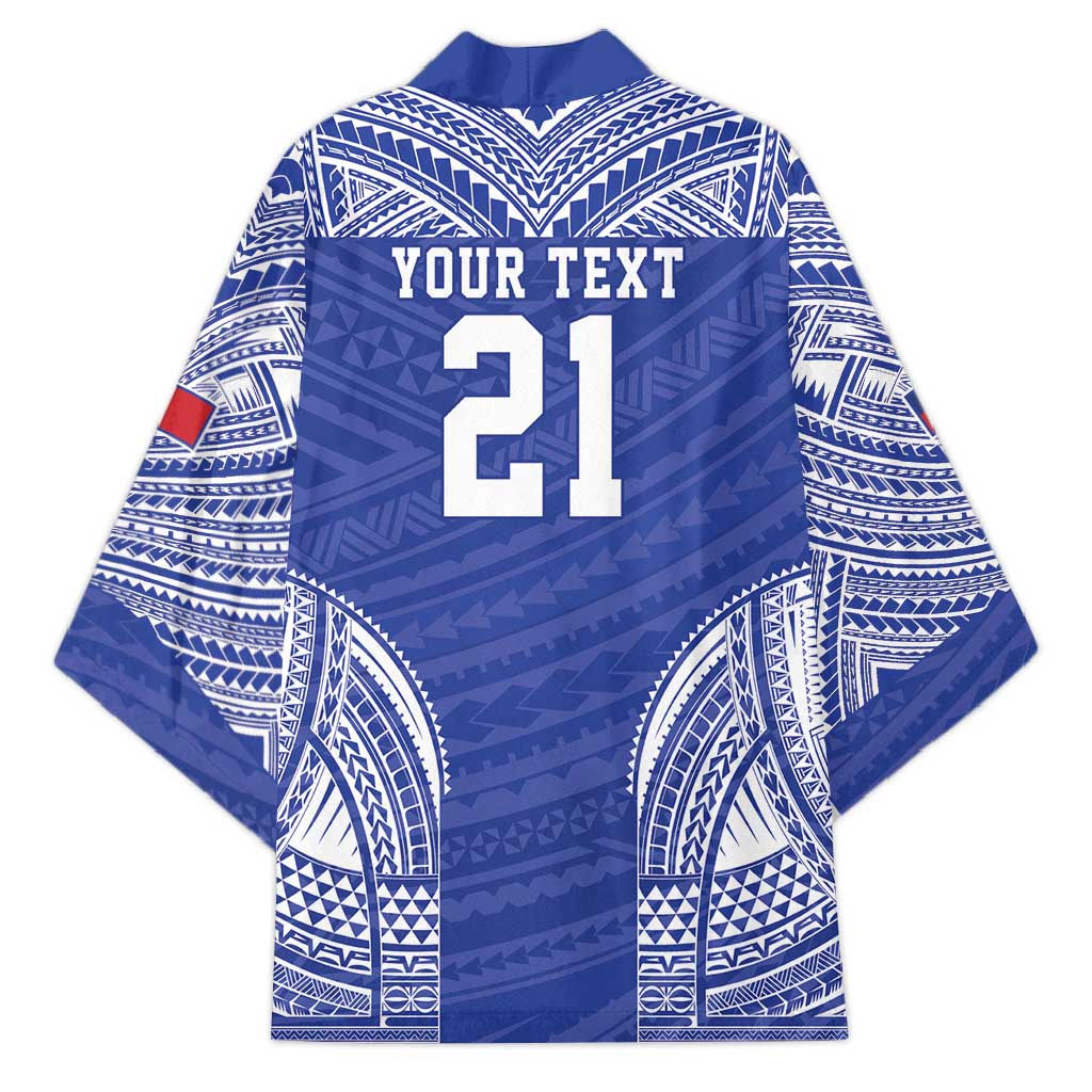 Manu Samoa Pacific Samoa Rugby Custom Kimono Polynesian Pattern - Polynesian Pride