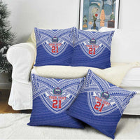 Manu Samoa Pacific Samoa Rugby Custom Pillow Cover Polynesian Pattern - Polynesian Pride