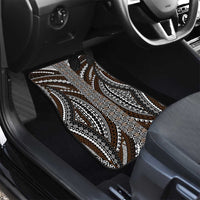 Brown Tongan Polynesian Tribal Car Mats - Polynesian Pride