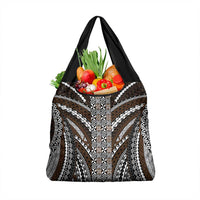 Brown Tongan Polynesian Tribal Grocery Bag - Polynesian Pride