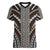 Brown Tongan Polynesian Tribal Women V-Neck T-Shirt - Polynesian Pride