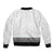 Light Gray Tongan Polynesian Tribal Bomber Jacket - Polynesian Pride