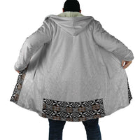 Light Gray Tongan Polynesian Tribal Cloak - Polynesian Pride
