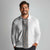 Light Gray Tongan Polynesian Tribal Long Sleeve Polo Shirt - Polynesian Pride