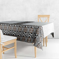 Light Gray Tongan Polynesian Tribal Tablecloth - Polynesian Pride
