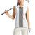 Light Gray Tongan Polynesian Tribal Women Sleeveless Polo Shirt - Polynesian Pride