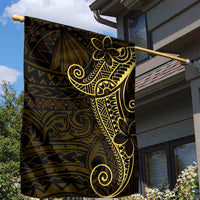 Black Gold Polynesian Tribal Garden Flag - Polynesian Pride