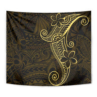 Black Gold Polynesian Tribal Tapestry LT9 - Polynesian Pride