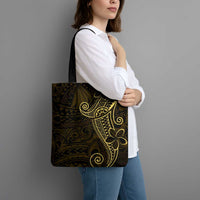 Black Gold Polynesian Tribal Tote Bag - Polynesian Pride