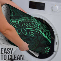 Black Green Polynesian Tribal Bathroom Set - Polynesian Pride