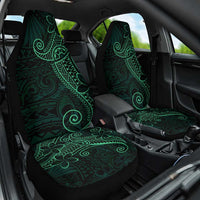 Black Green Polynesian Tribal Car Seat Cover - Polynesian Pride