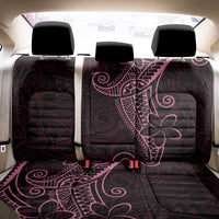 Black Pink Polynesian Tribal Back Car Seat Cover - Polynesian Pride