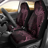Black Pink Polynesian Tribal Car Seat Cover - Polynesian Pride