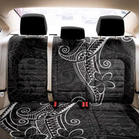 Black White Polynesian Tribal Back Car Seat Cover - Polynesian Pride