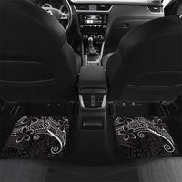 Black White Polynesian Tribal Car Mats - Polynesian Pride