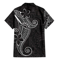 Black White Polynesian Tribal Family Matching Mermaid Dress and Hawaiian Shirt - Polynesian Pride