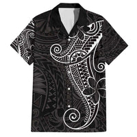 Black White Polynesian Tribal Family Matching Puletasi and Hawaiian Shirt - Polynesian Pride