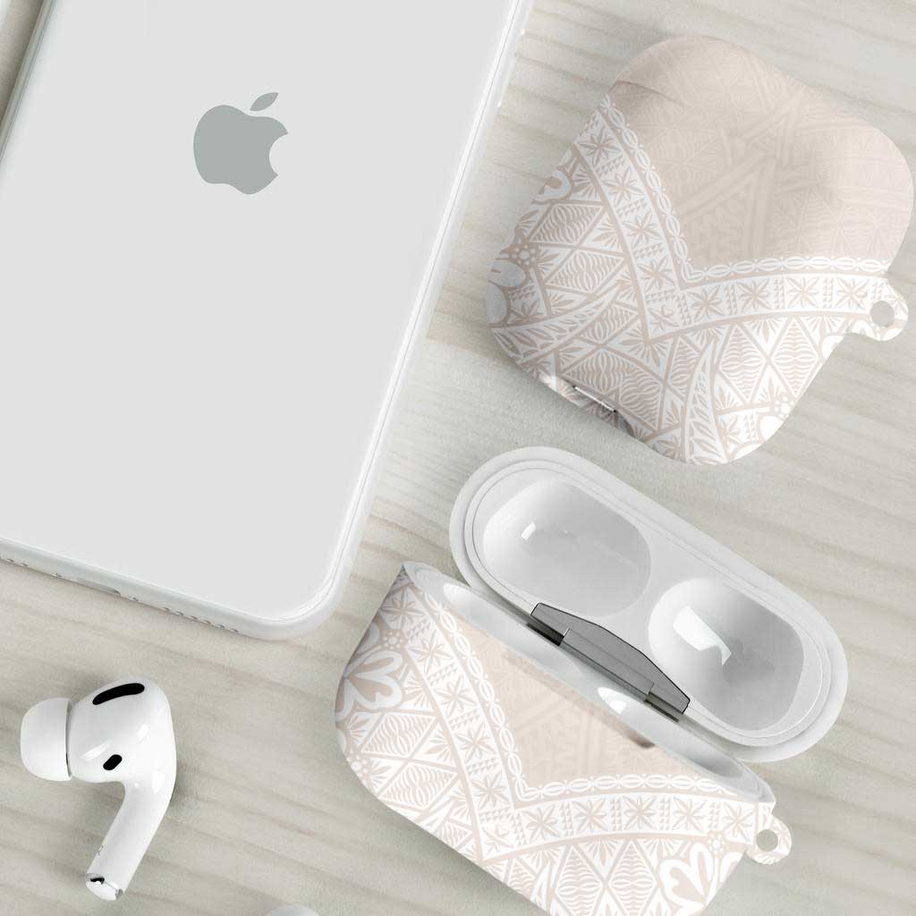 Lotu Tamaiti Tongan Polynesian Art Pattern AirPods Case Traditional Tribal Motifs - Polynesian Pride