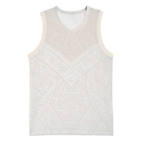 Lotu Tamaiti Tongan Polynesian Art Pattern Basketball Jersey Traditional Tribal Motifs - Polynesian Pride