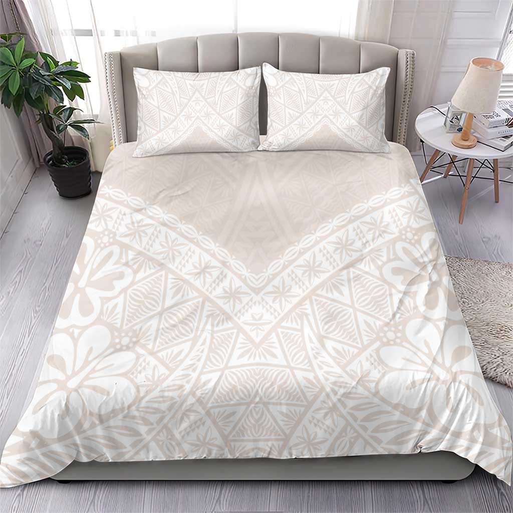 Lotu Tamaiti Tongan Polynesian Art Pattern Bedding Set Traditional Tribal Motifs - Polynesian Pride