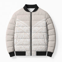 Lotu Tamaiti Tongan Polynesian Art Pattern Bomber Puffer Jacket Traditional Tribal Motifs - Polynesian Pride