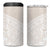 Lotu Tamaiti Tongan Polynesian Art Pattern 4 in 1 Can Cooler Tumbler Traditional Tribal Motifs - Polynesian Pride