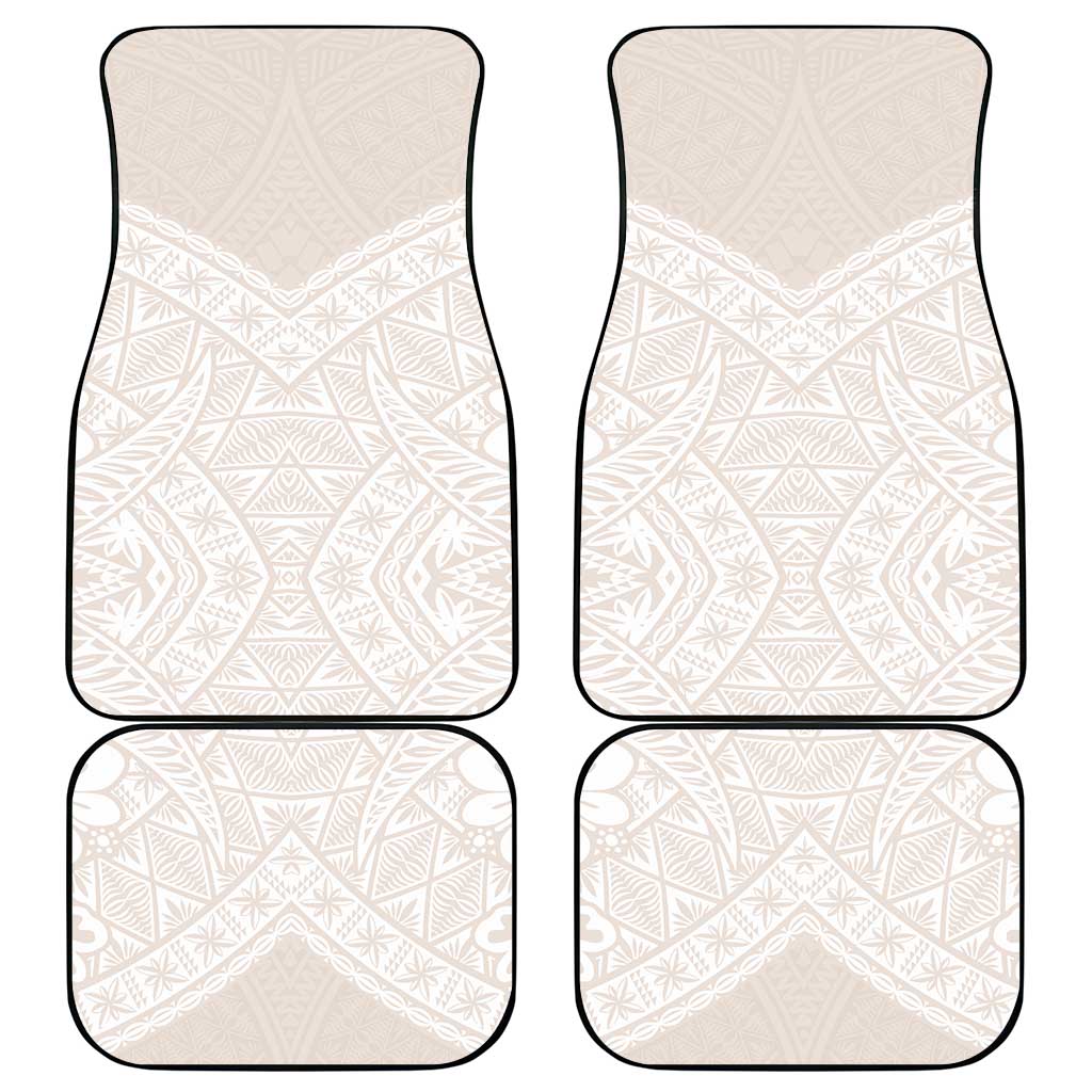 Lotu Tamaiti Tongan Polynesian Art Pattern Car Mats Traditional Tribal Motifs - Polynesian Pride